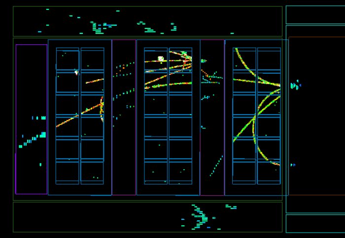 Neutrino tracks