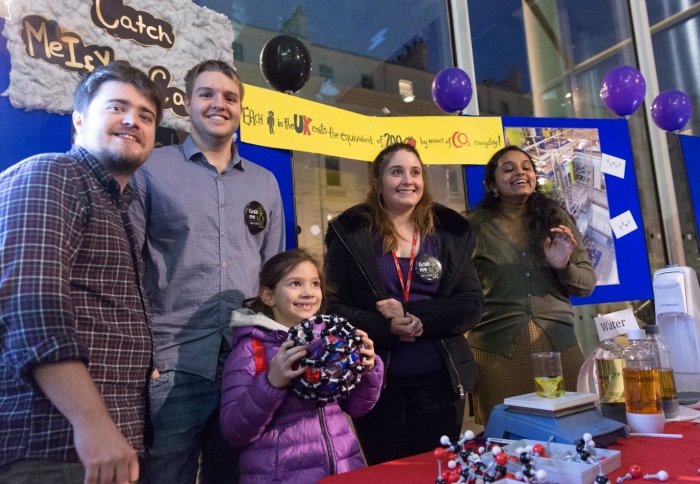 Researchers and public with chemistry models
