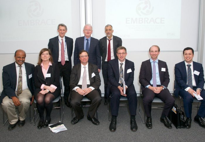 Researchers and delegates at the EMBRACE conference