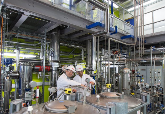 Carbon capture pilot facility at Imperial College London