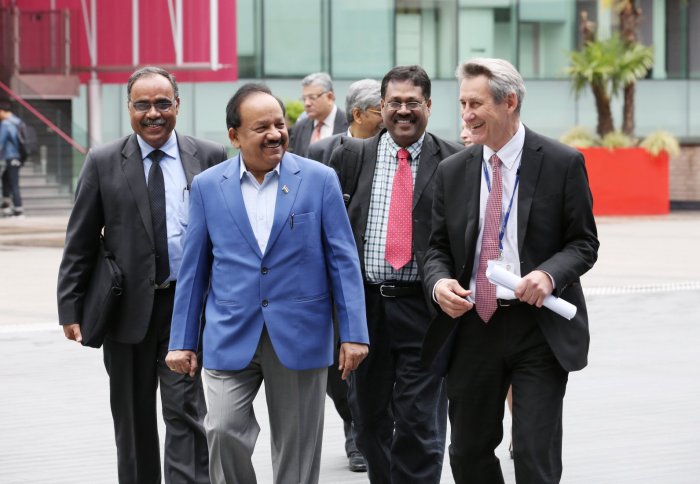 Dr Harsh Vardhan, Indian Minister of Science & Technology, visits Imperial