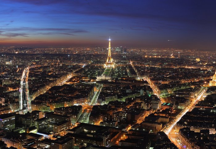 Paris at night