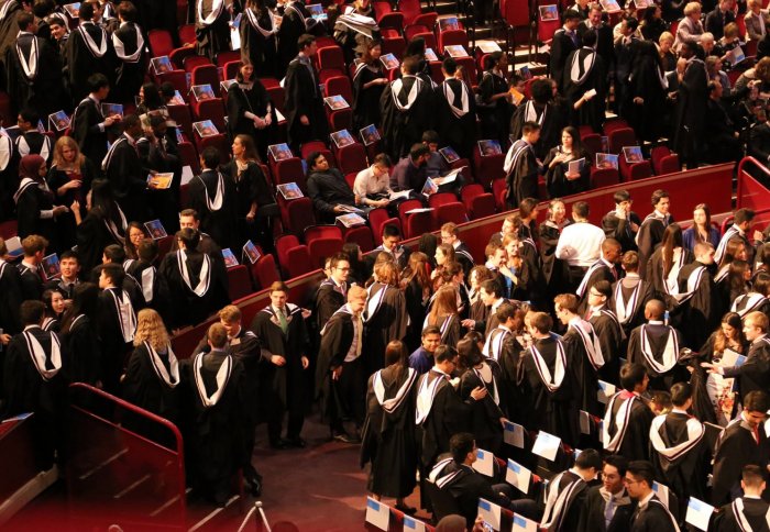 Graduation ceremony in the Royal Albert Hall