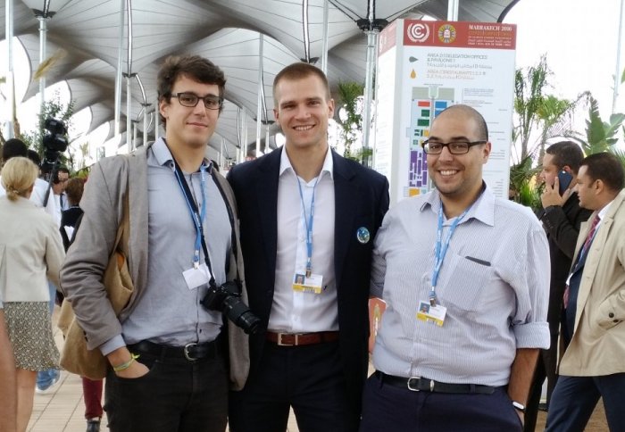 Arnaud Koehl, Oliver Schmidt and Danial Hdidouan – Grantham Institute PhD students on the Science and Solutions for a Changing Planet Doctoral Training Partnership