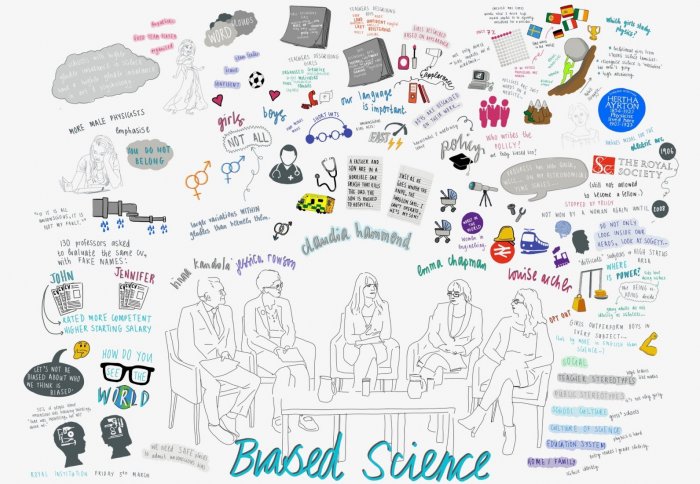 Biased Science illustration by Jessica wade