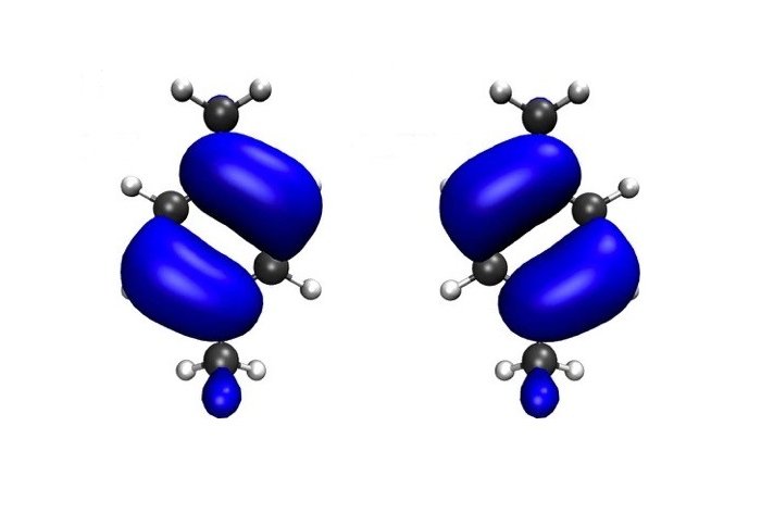 Electron dynamics in para-xylene cation (at a single fixed nuclear geometry, the equilibrium geometry of the neutral species)