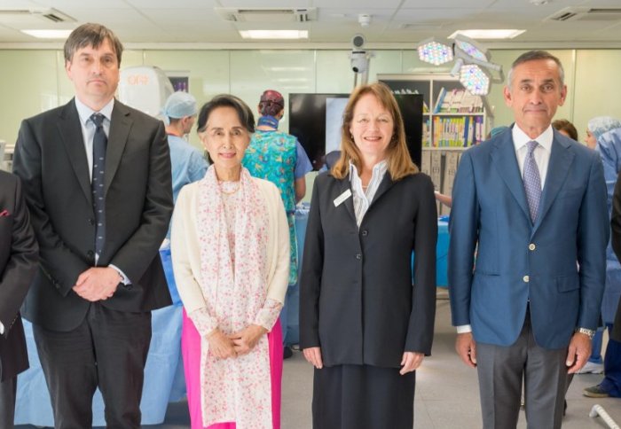Professor Gavin Screaton, , Aung San Suu Kyi, Professor Alice Gast, Lord Darzi