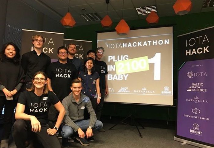 Team at Hackathon