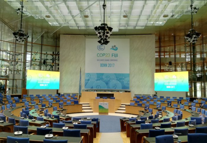 The UNFCCC plenary room at COP23