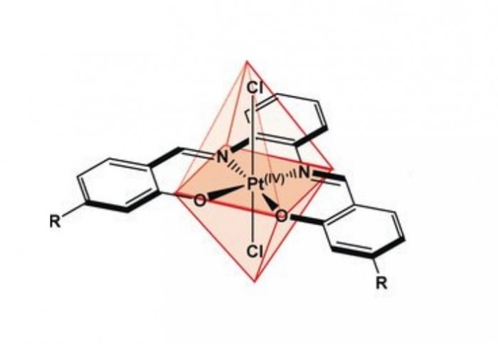 A diagram of a Platinum molecule developed at Imperial College