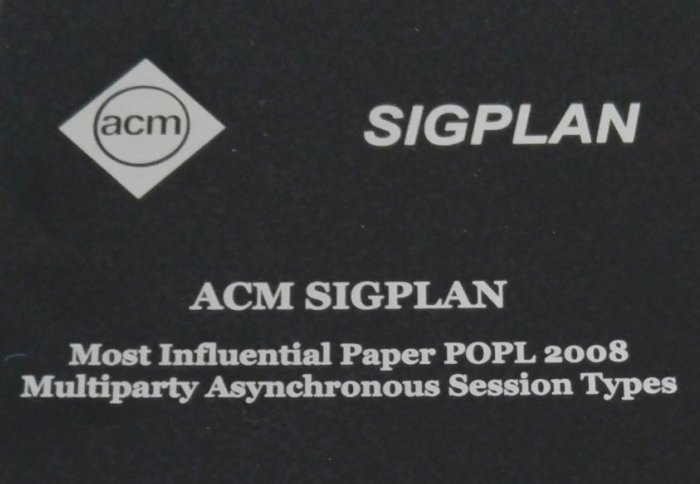 ACM SIGPLAN Most Influential Paper POPL 2008
