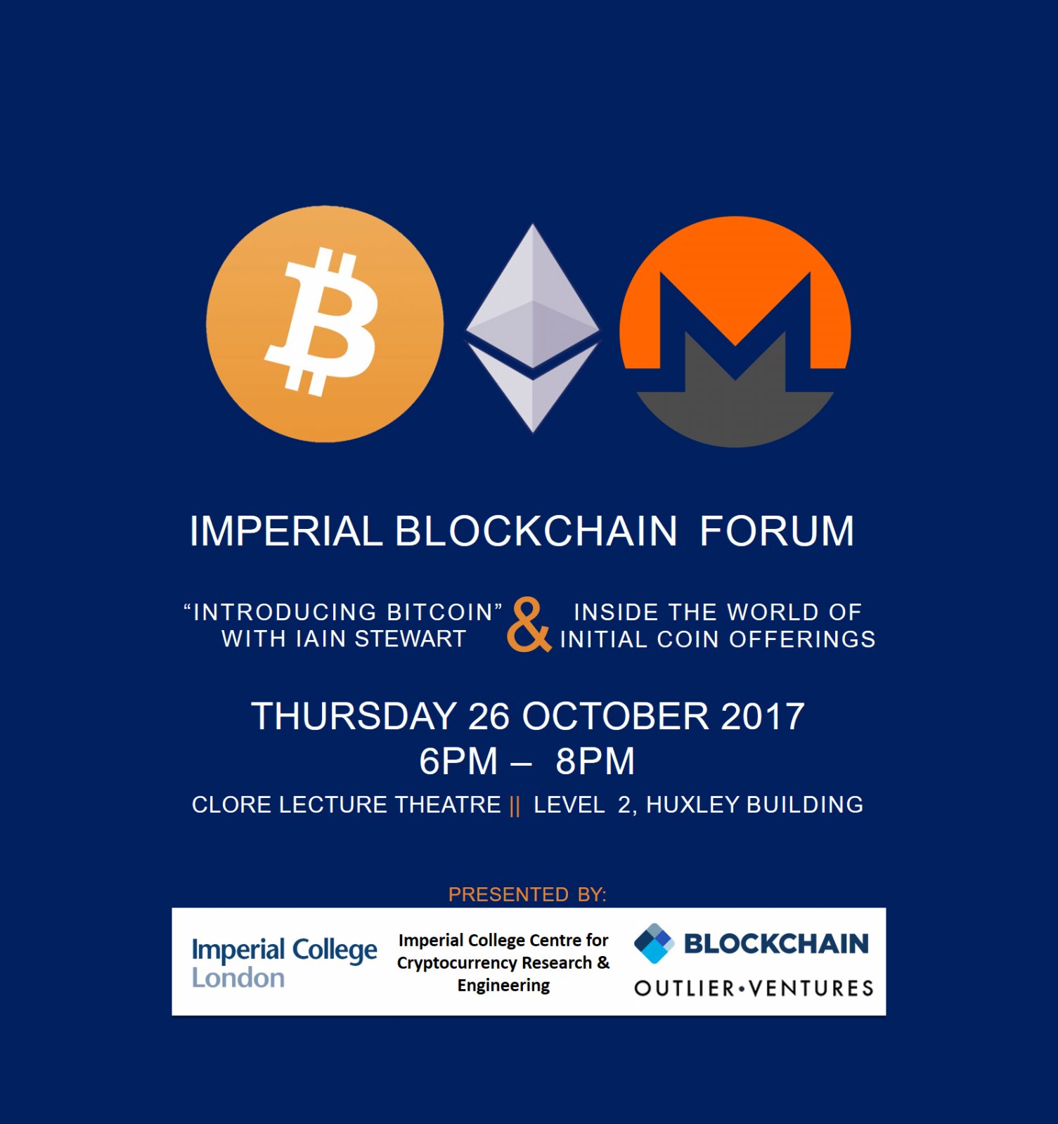 Imperial Blockchain Forum | Events | Imperial College London
