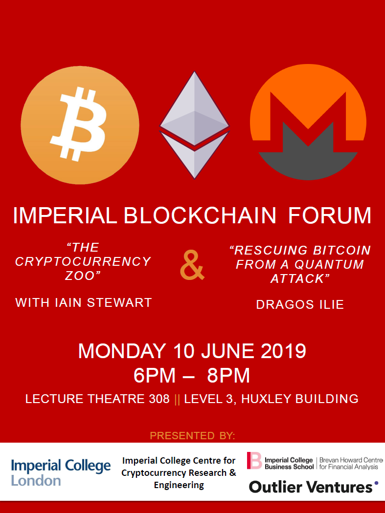 Imperial Blockchain Forum | Events | Imperial College London