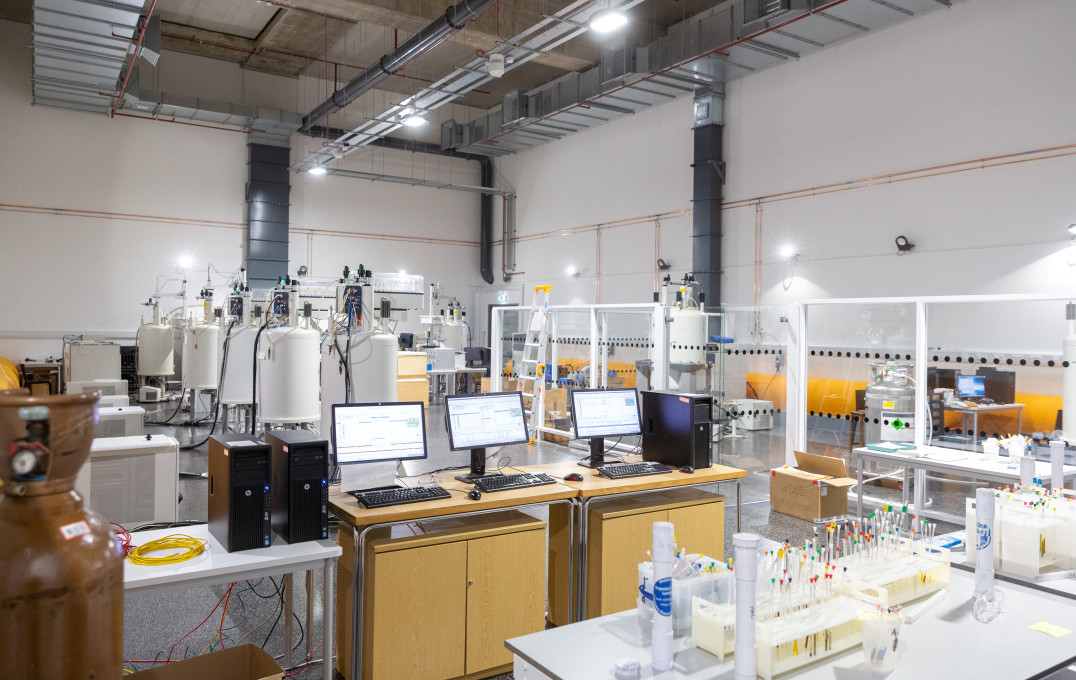 The NMR lab at MSRH