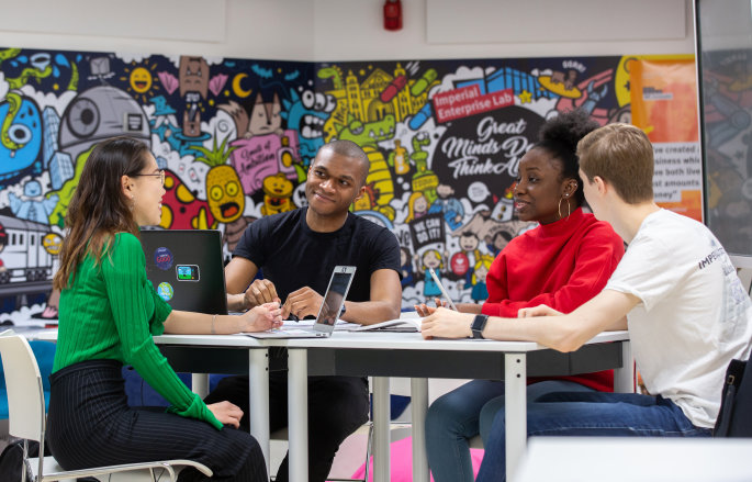Students in the Enterprise Lab