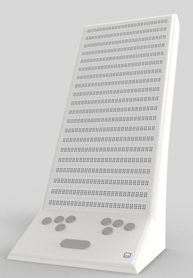 Paige's multiline Braille device