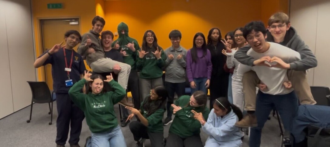 Photo of Sign Soc members