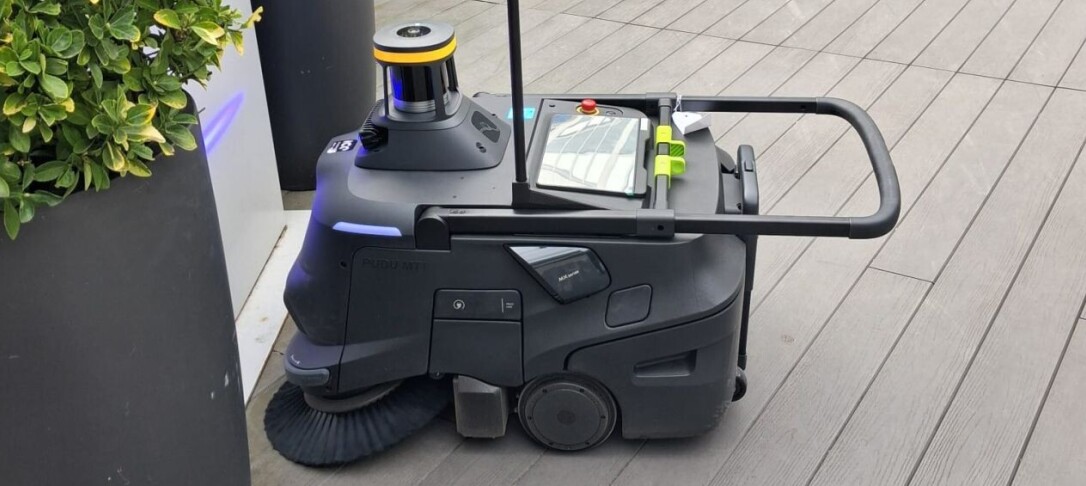 Parker the robot cleaner on South Kensington campus
