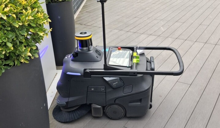 Meet our cleaning robots!