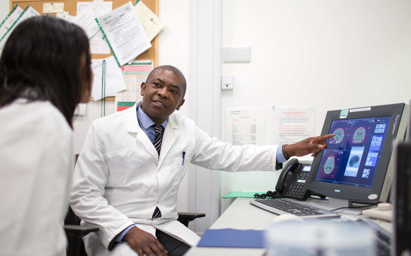 Professor Eric Aboagye, Professor of Cancer Pharmacology and Molecular Imaging at Imperial College London