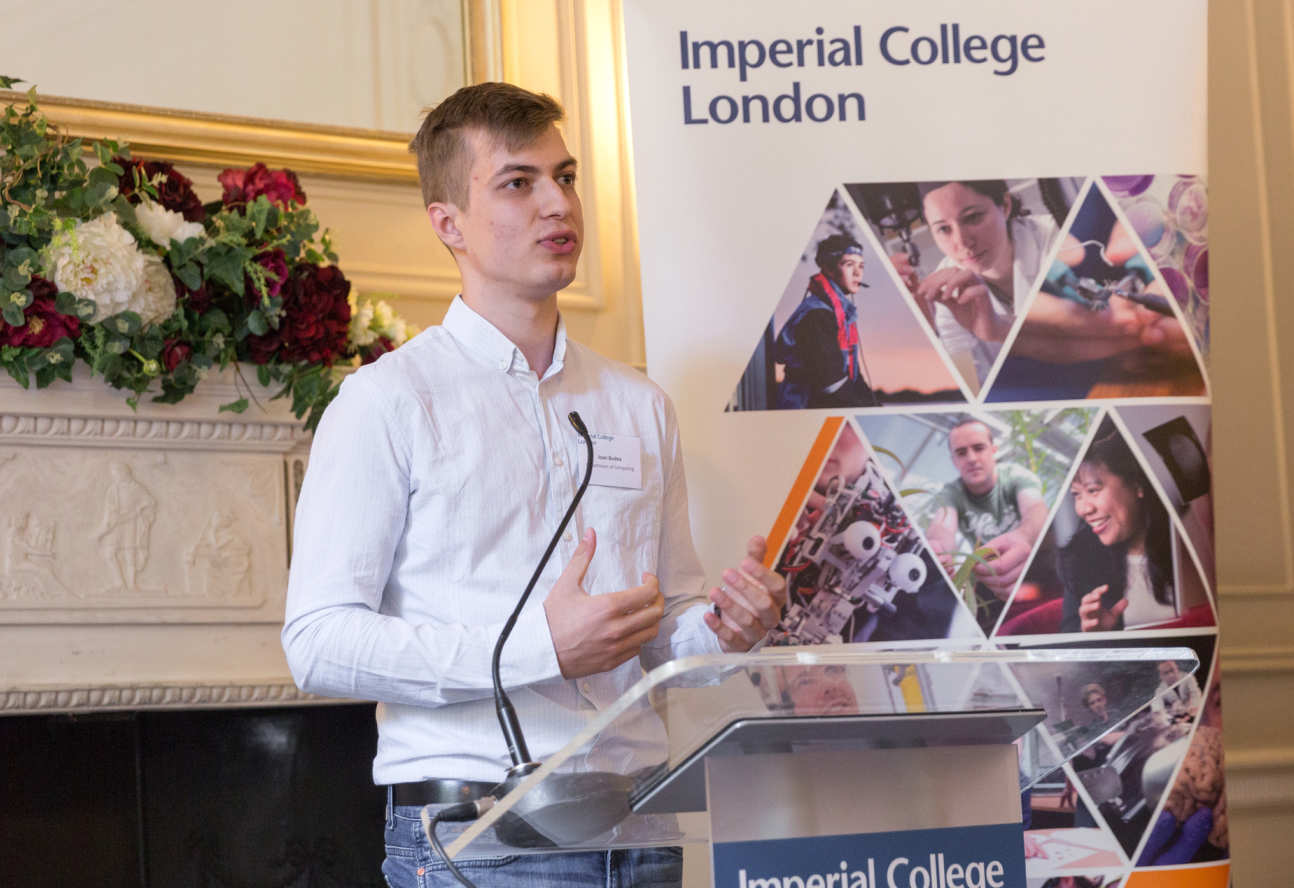 Ioan Budea, Imperial Computing student