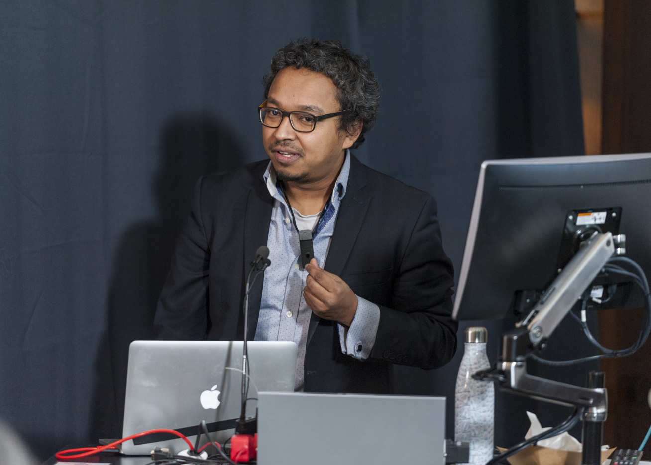 Dhruv Boruah, organiser of the Plastic Hackathon