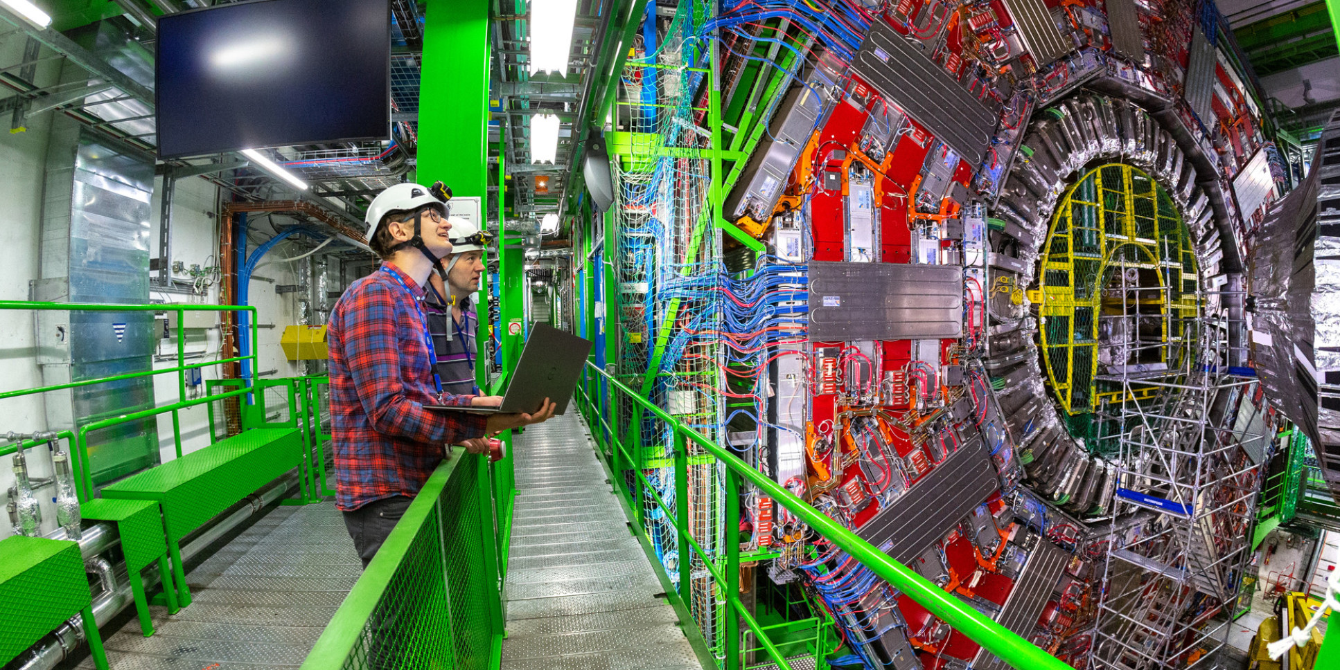 CERN is one of the workplaces featured in the book.