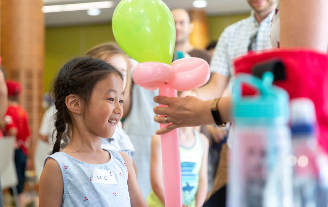 Children of Imperial College staff at the annual Bring Your Child to Work Day