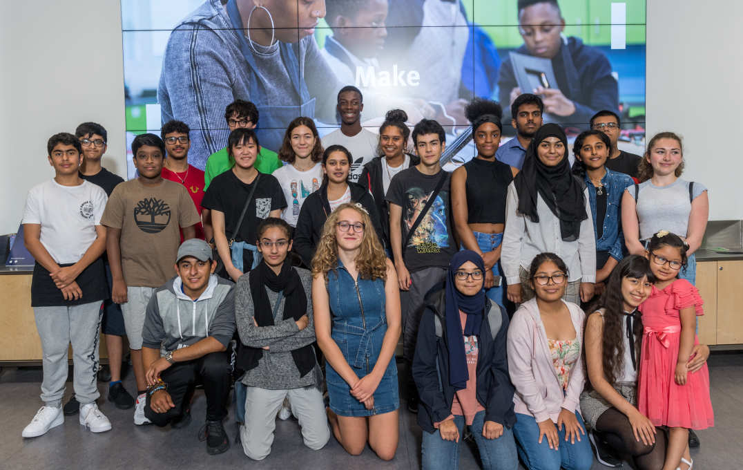 This summer's Maker Challenge participants