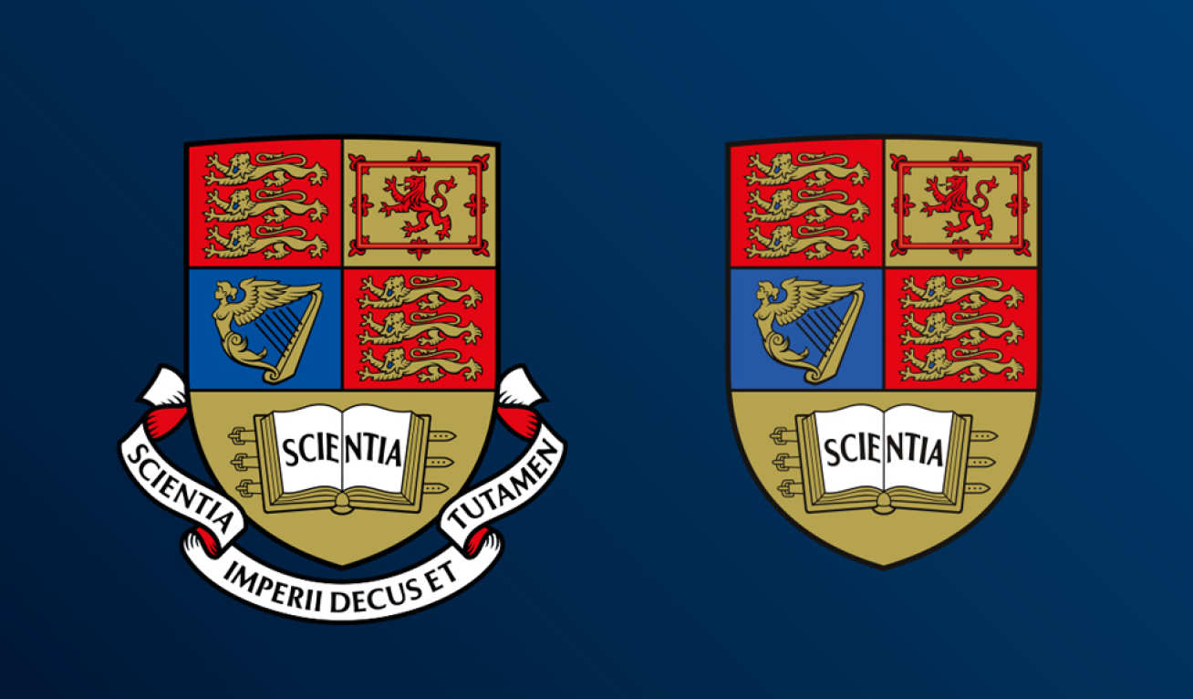 The old and new crest