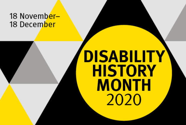 Disability History Month logo