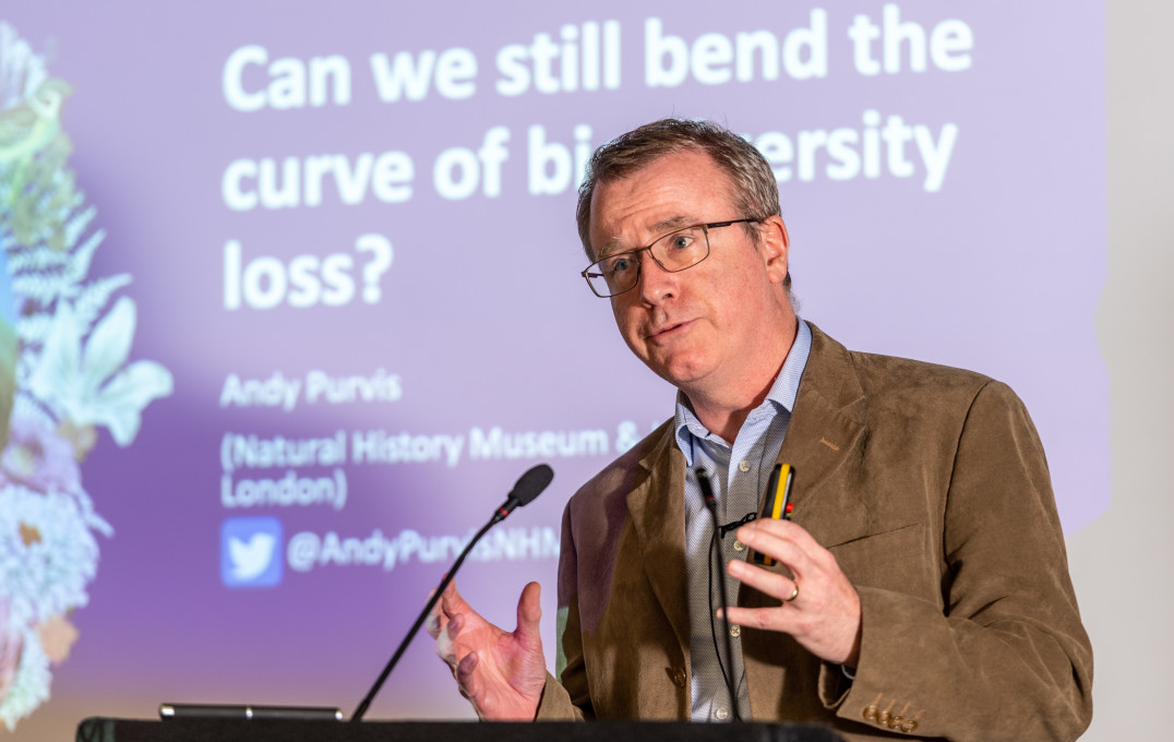 Professor Andy Purvis, Research Leader at the Natural History Museum and Research Investigator at Imperial College London