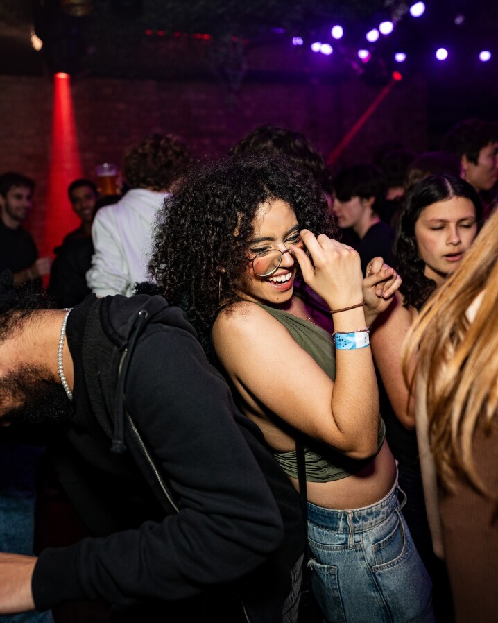 Student dancing 