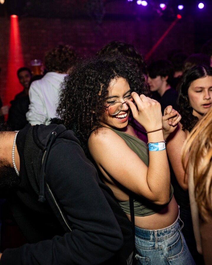Student dancing 
