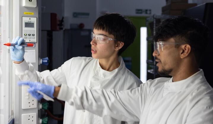 young scientists in the lab