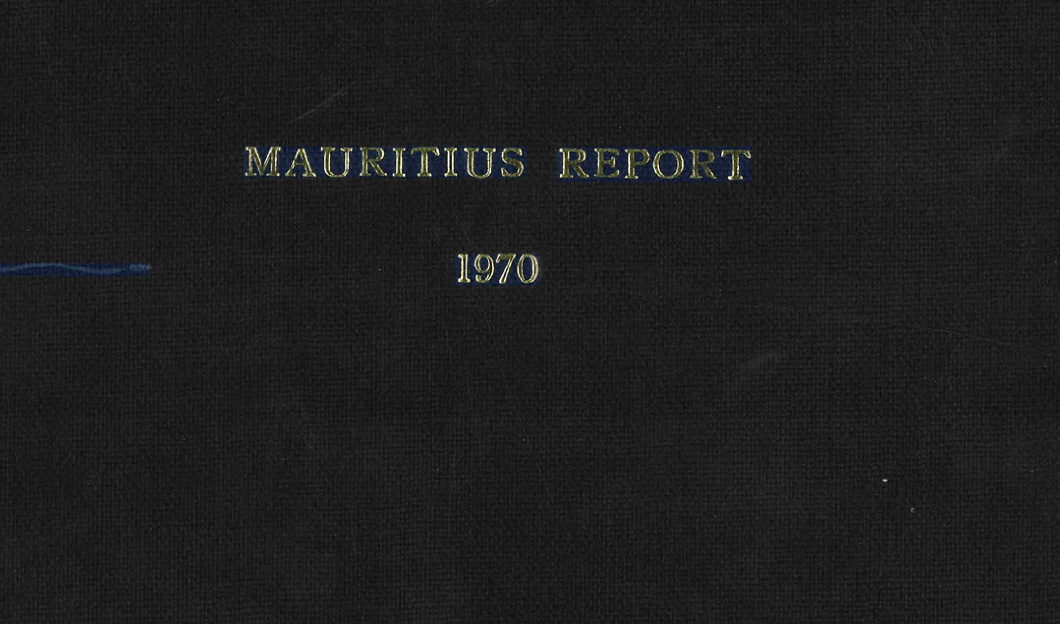 Mauritius report cover 