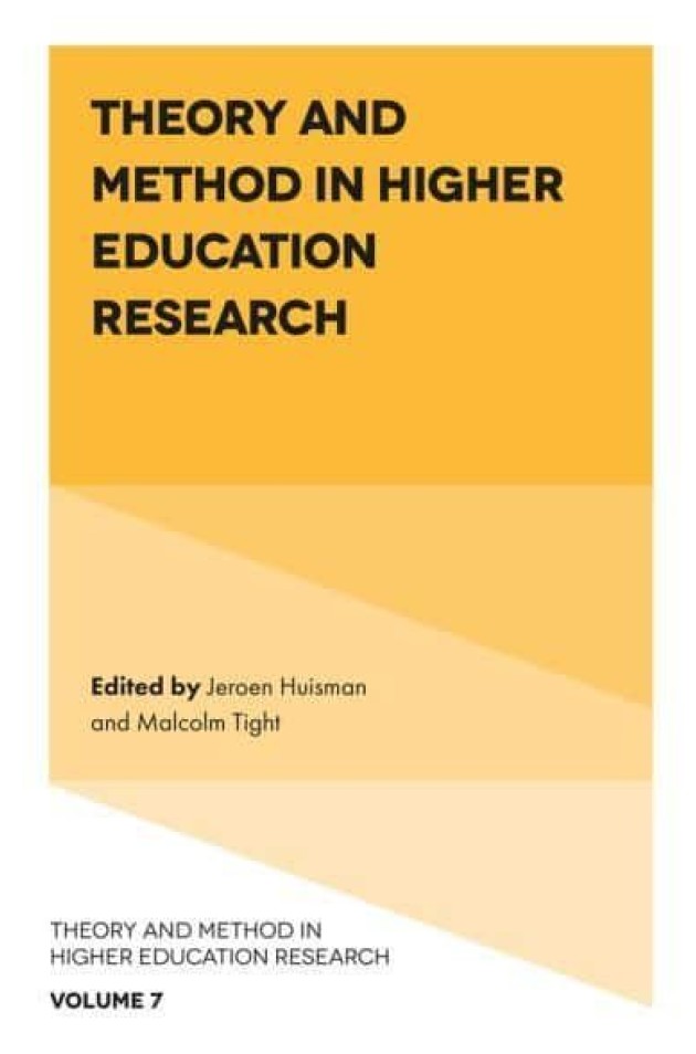 Theory and Method in Higher Education Research Journal Annual 2021