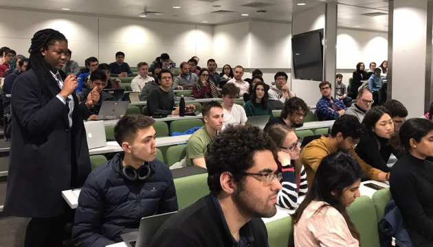 Audience at AI Core Event