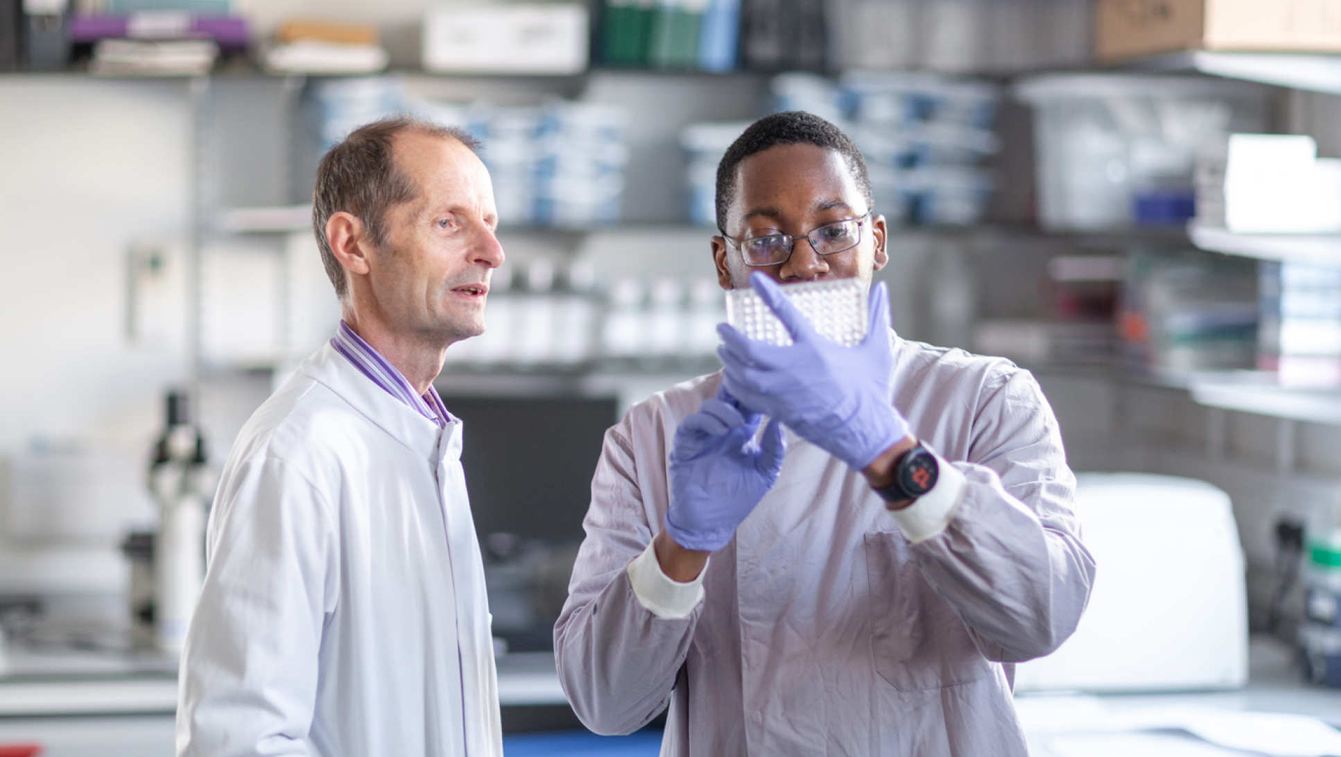 Researchers working on a COVID-19 vaccine