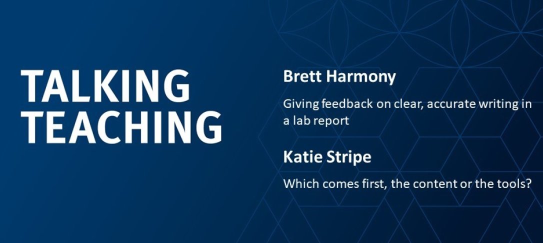 Talking Teaching, 18 March, featuring Brett Harmony and Katie Stripe