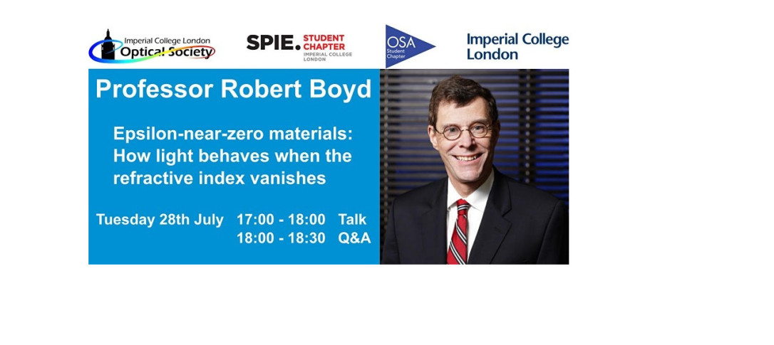 Professor Robert Boyd on epsilon-near-zero materials