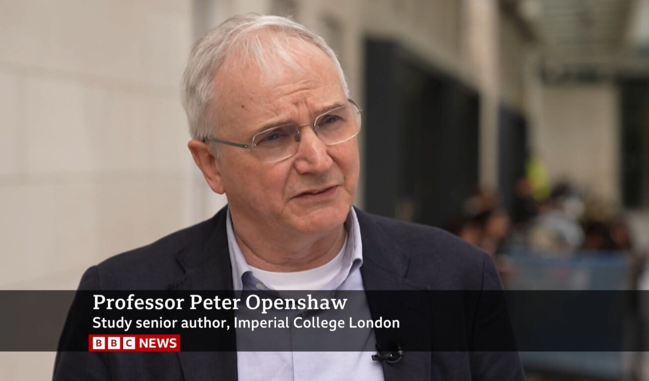 Prof Peter Openshaw speaks to BBC News about the findings
