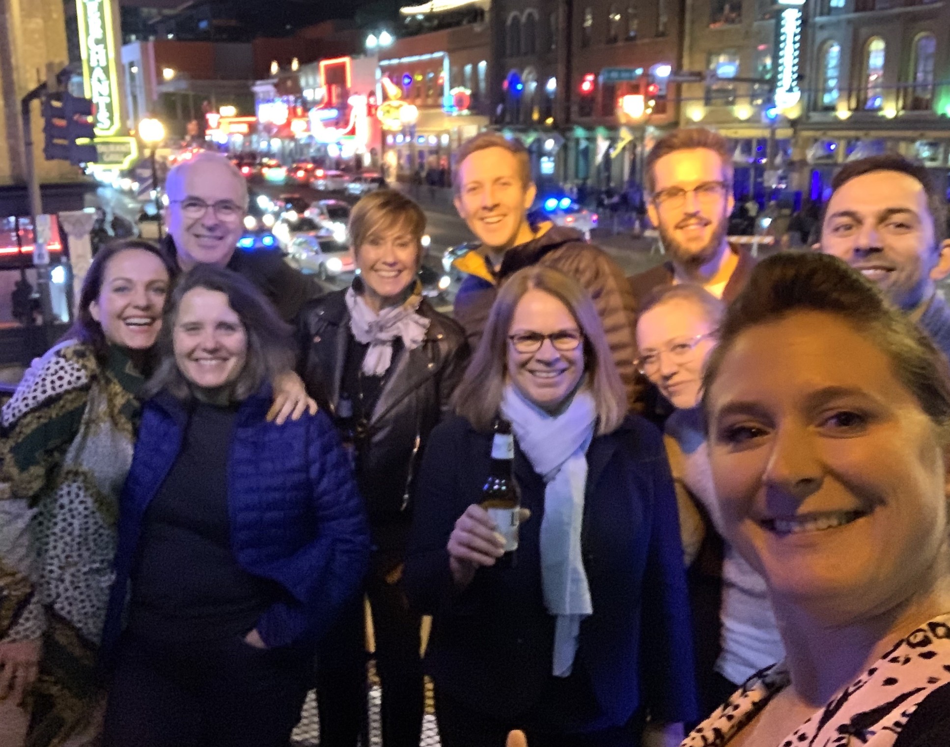 Claire with her colleagues at NACFC 2019
