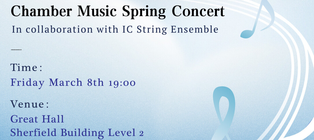 IC Chamber Music poster