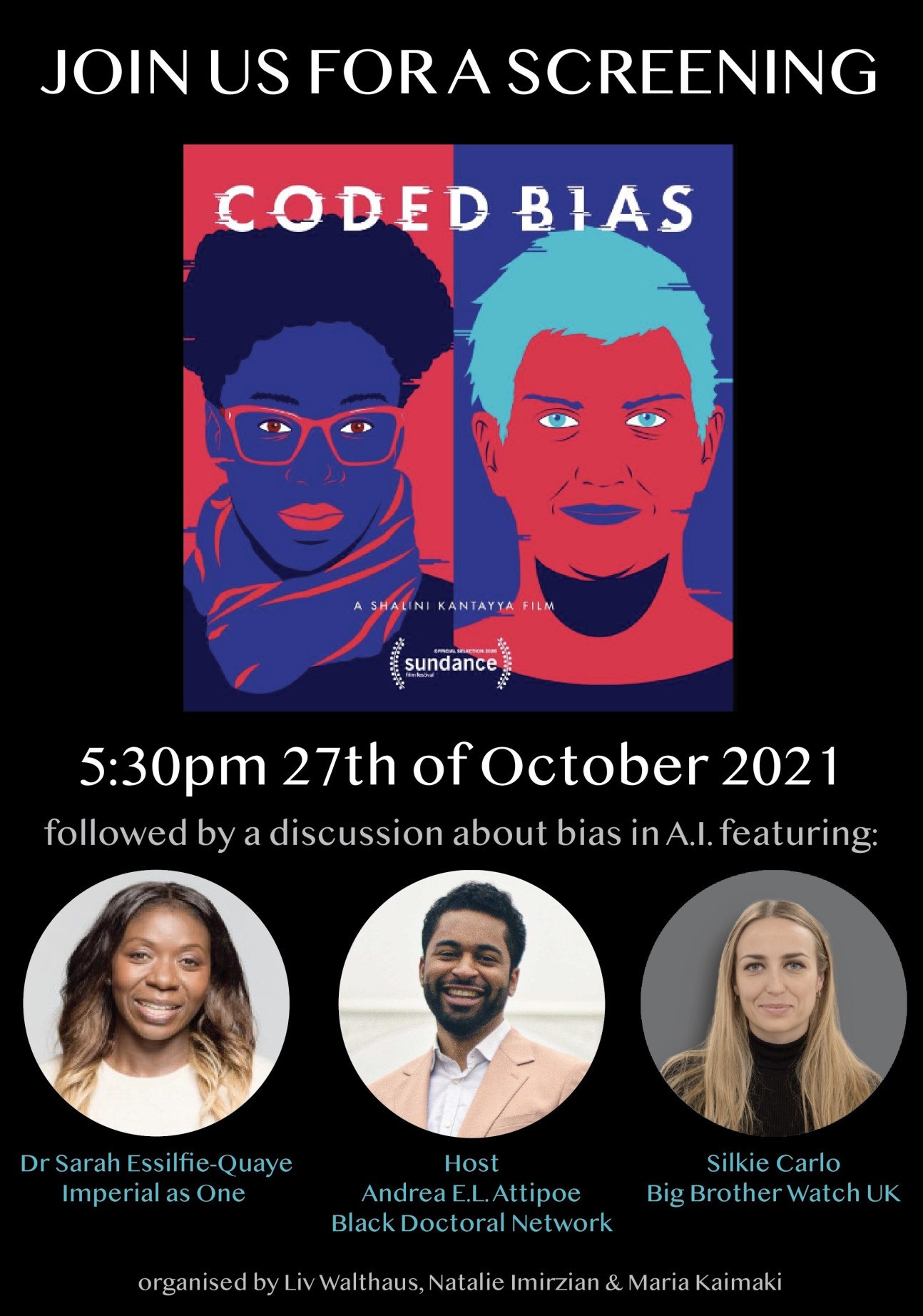 Coded bias poster