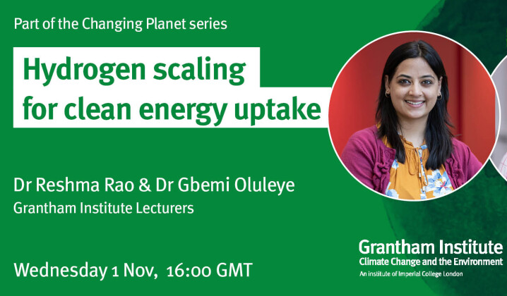 A Changing Planet Seminar: Hydrogen scaling fundamental bottlenecks and ...
