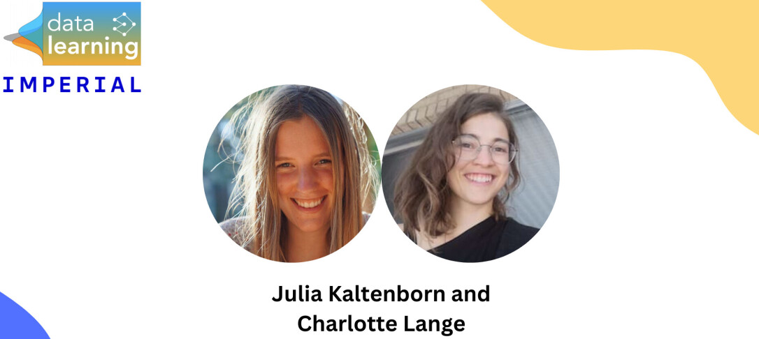 Image of speaker, Julia and Charlotte