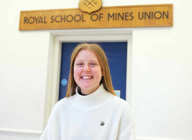 An image of Jessica Dring Morris in the Royal School of Mines Union