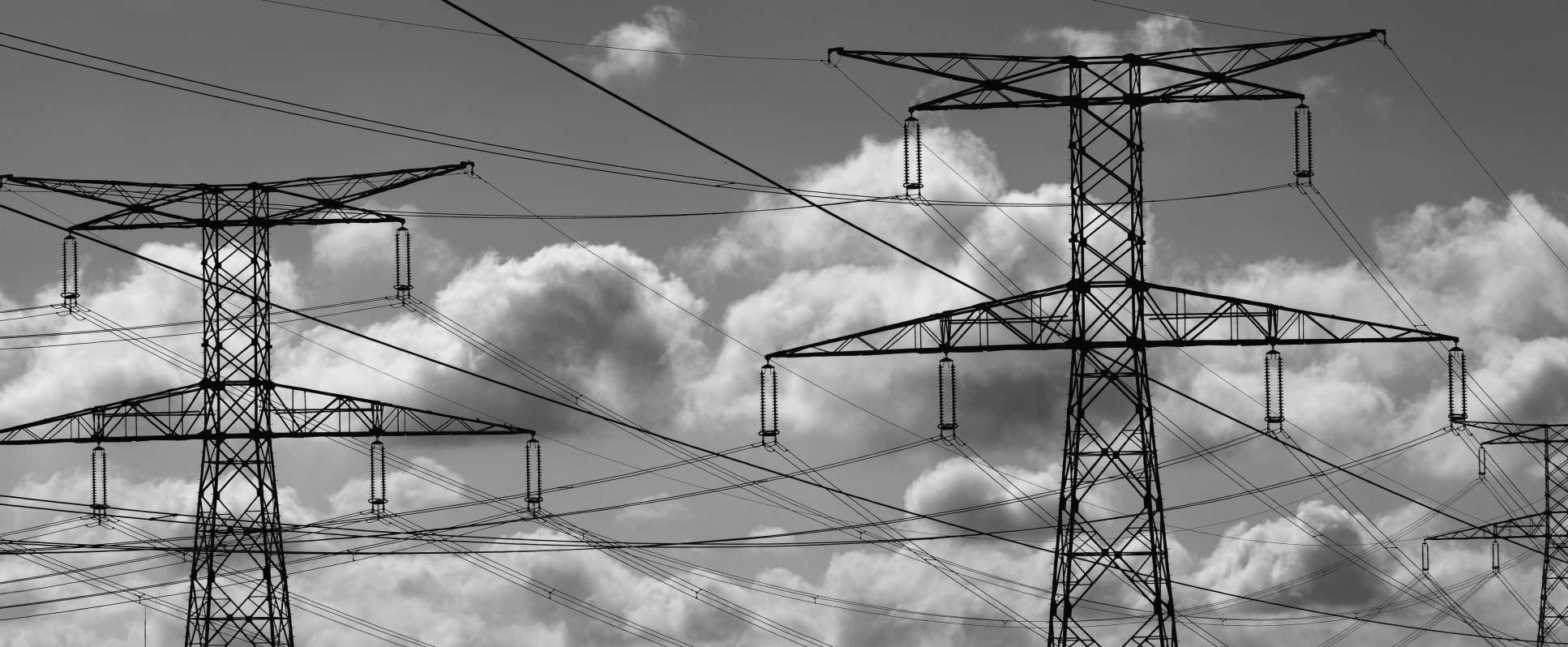 Electricity pylons