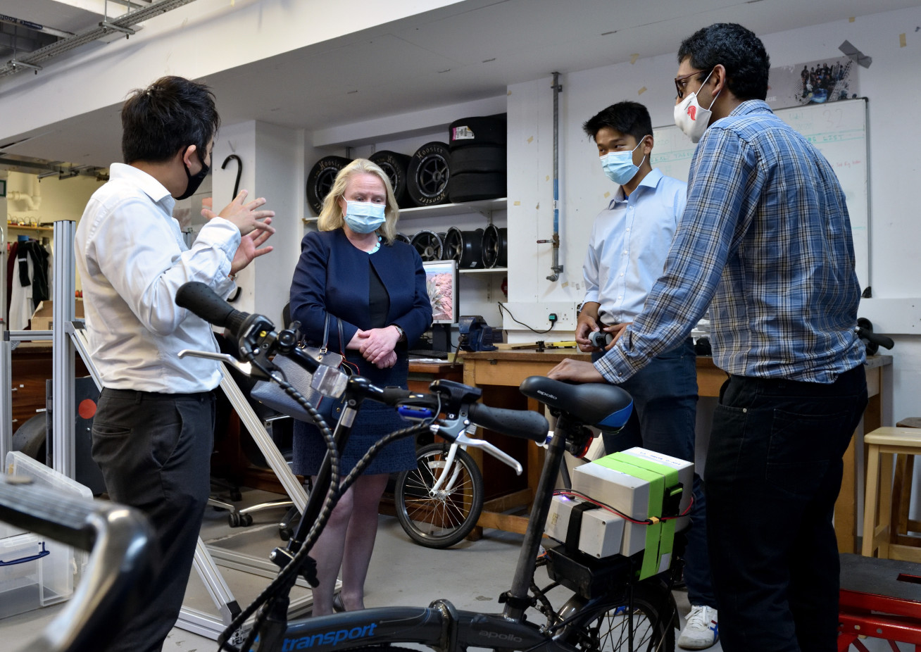 Felicity Buchan MP in Energy Futures Lab